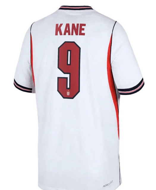 Men England World Cup #9 Harry Kane white  2026 Soccer jersey